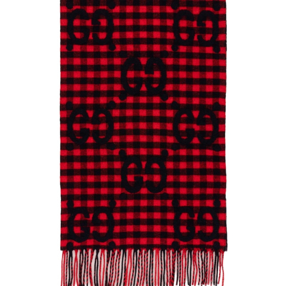 Gucci Unisex Wool Scarf